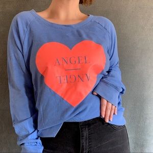 VICTORIA SECRET Angel Blue Long Sleeve Sweater